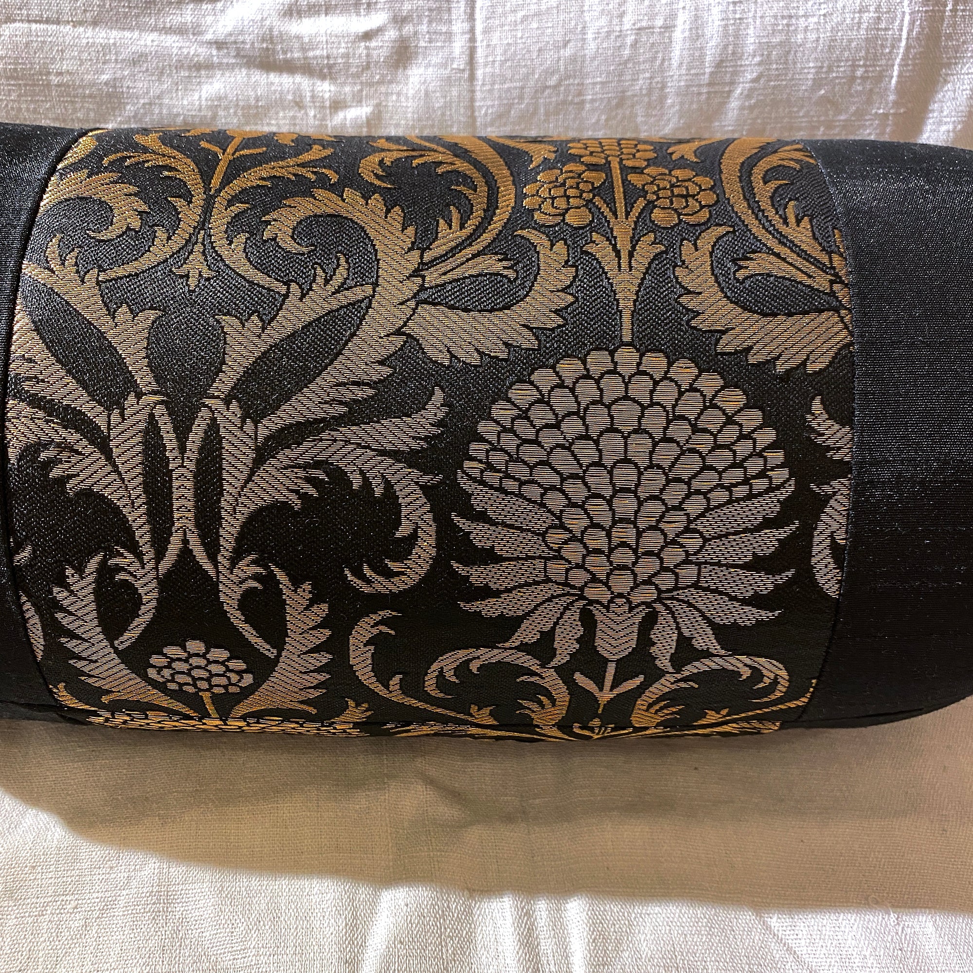 Small Bolster Pillows w/ Insert - Vintage India NYC