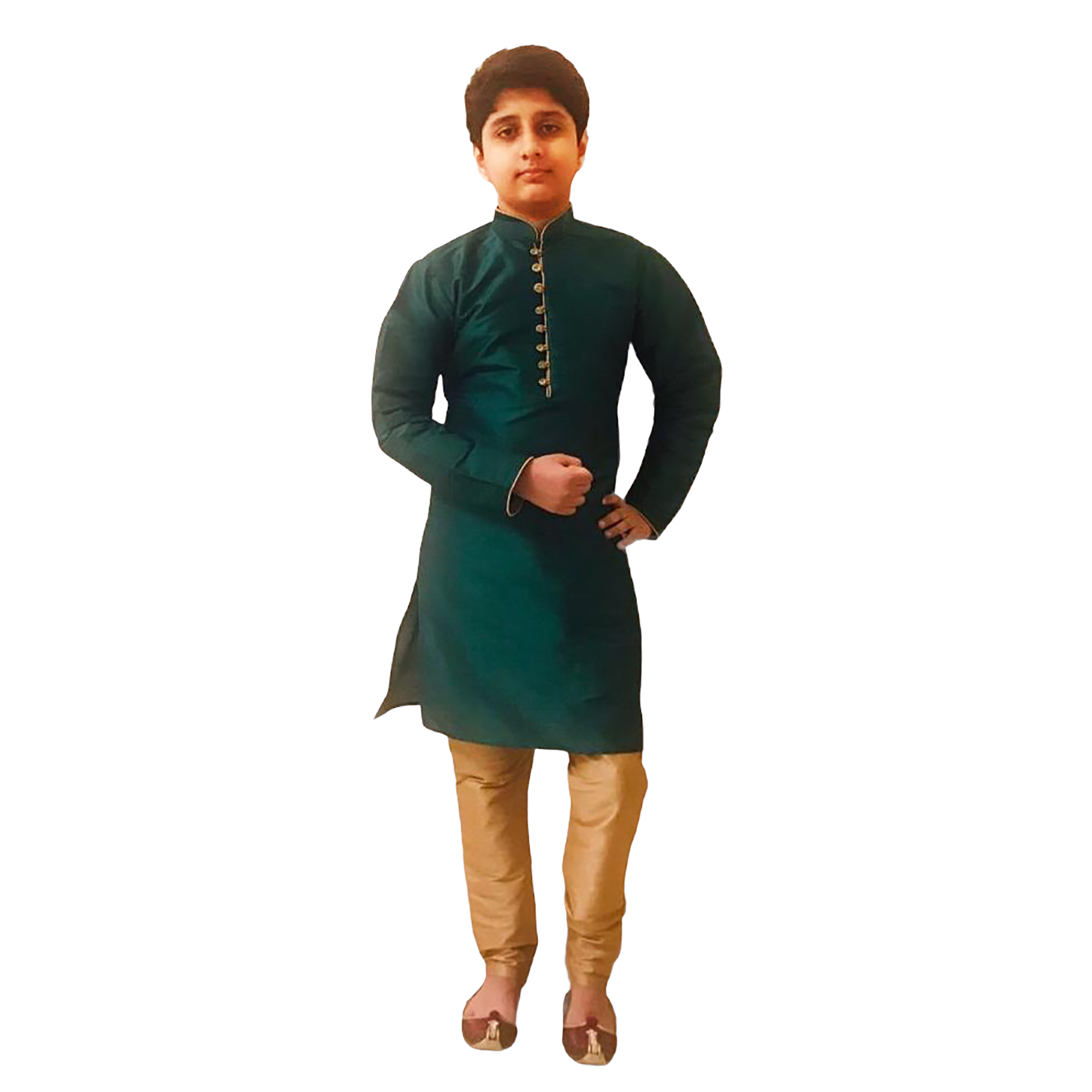 DT Boys Silk Kurtas-3 Colors - Vintage India NYC