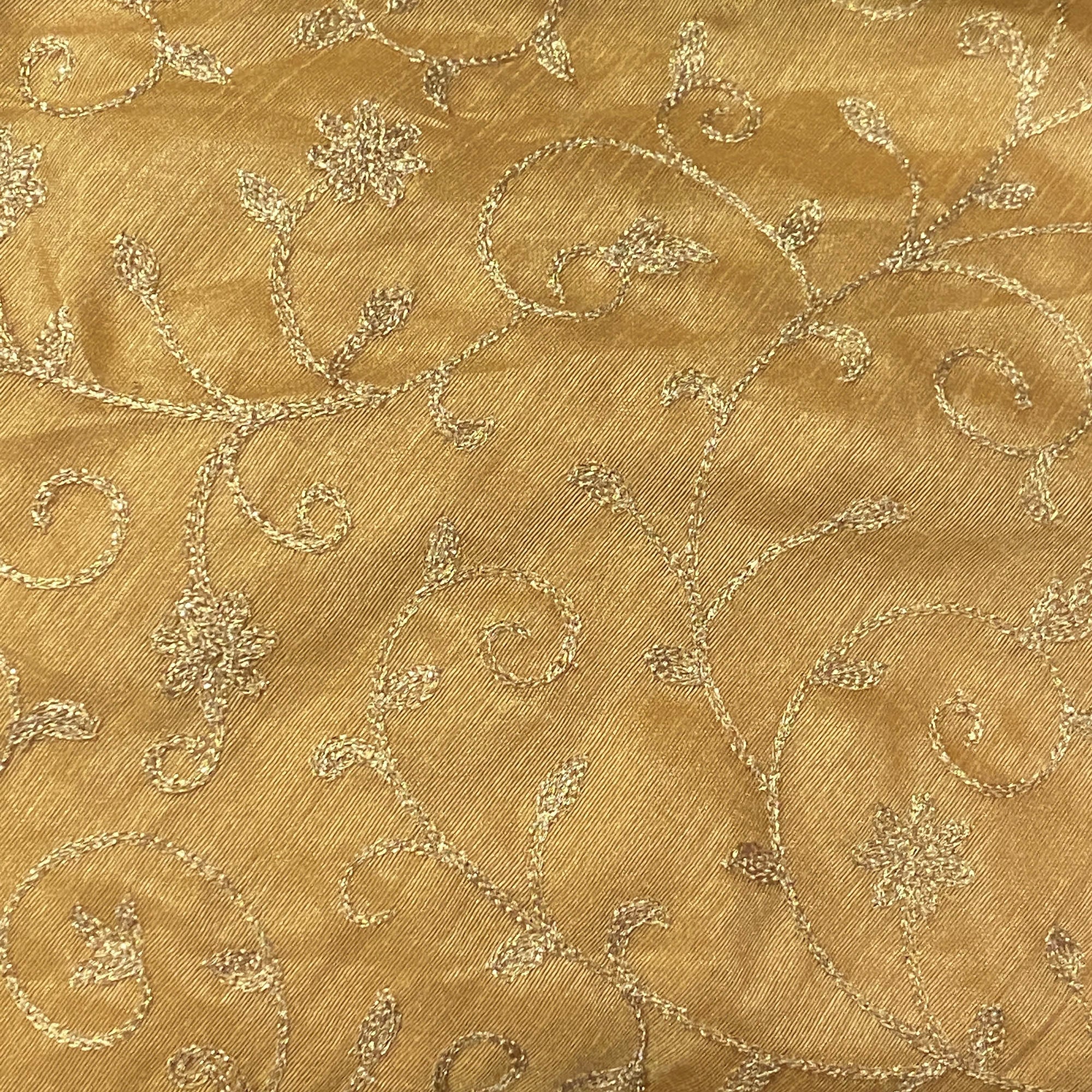 DT Gold Embroidered Lehengas-5 Colors - Vintage India NYC