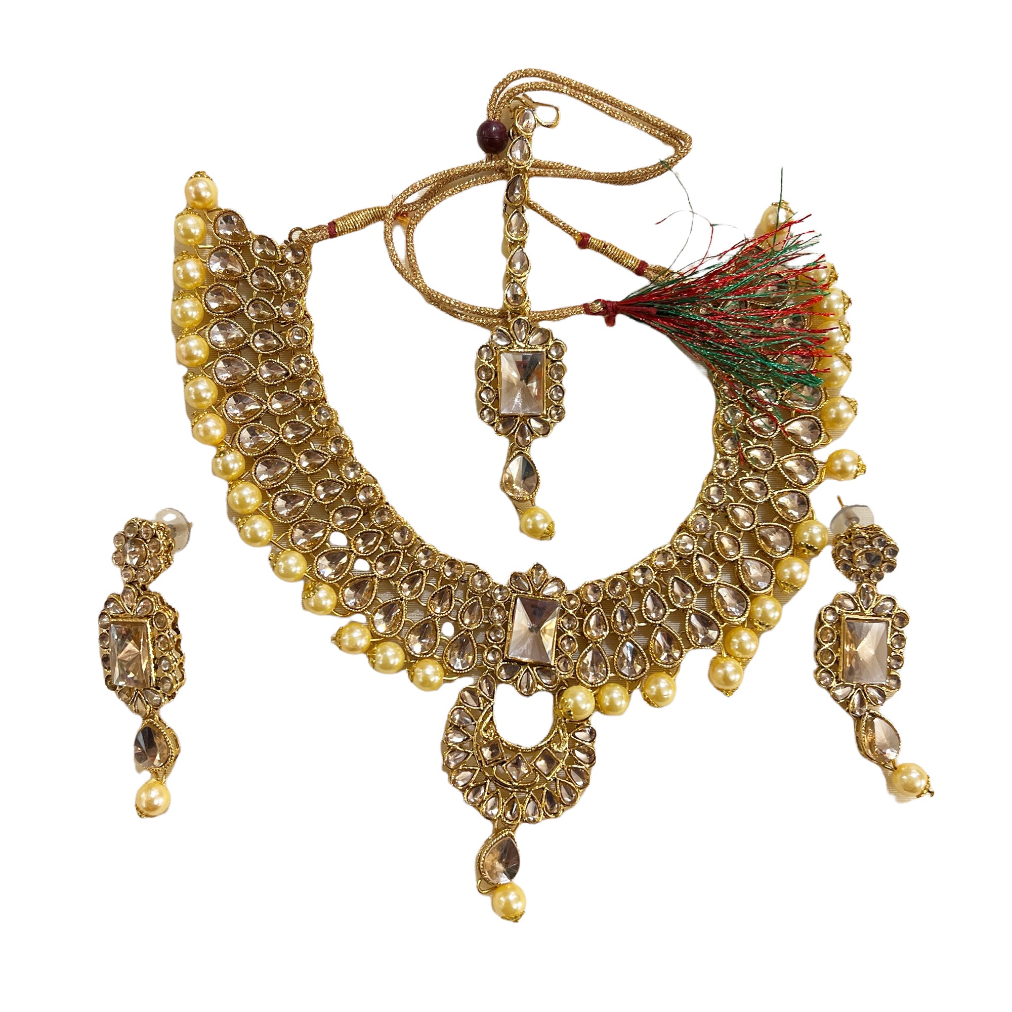 DT Gold Necklace Sets-3 Styles - Vintage India NYC
