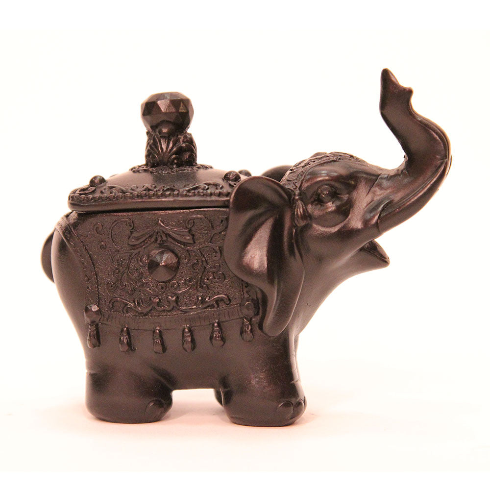 RX Black Elephant Box 4.5" - Vintage India NYC