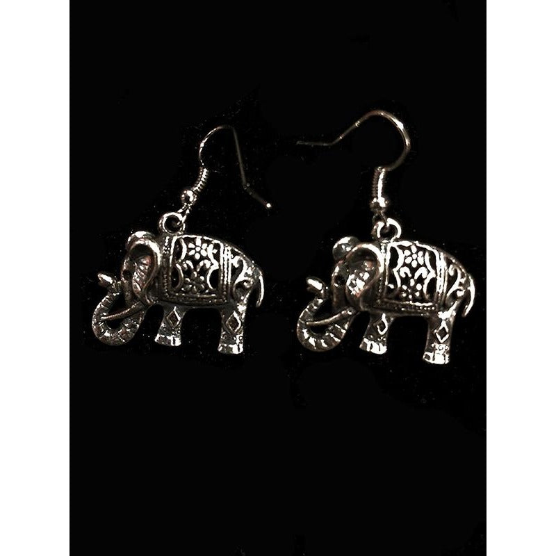 Elephant earrings - Vintage India NYC
