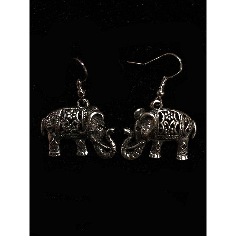 Elephant earrings - Vintage India NYC