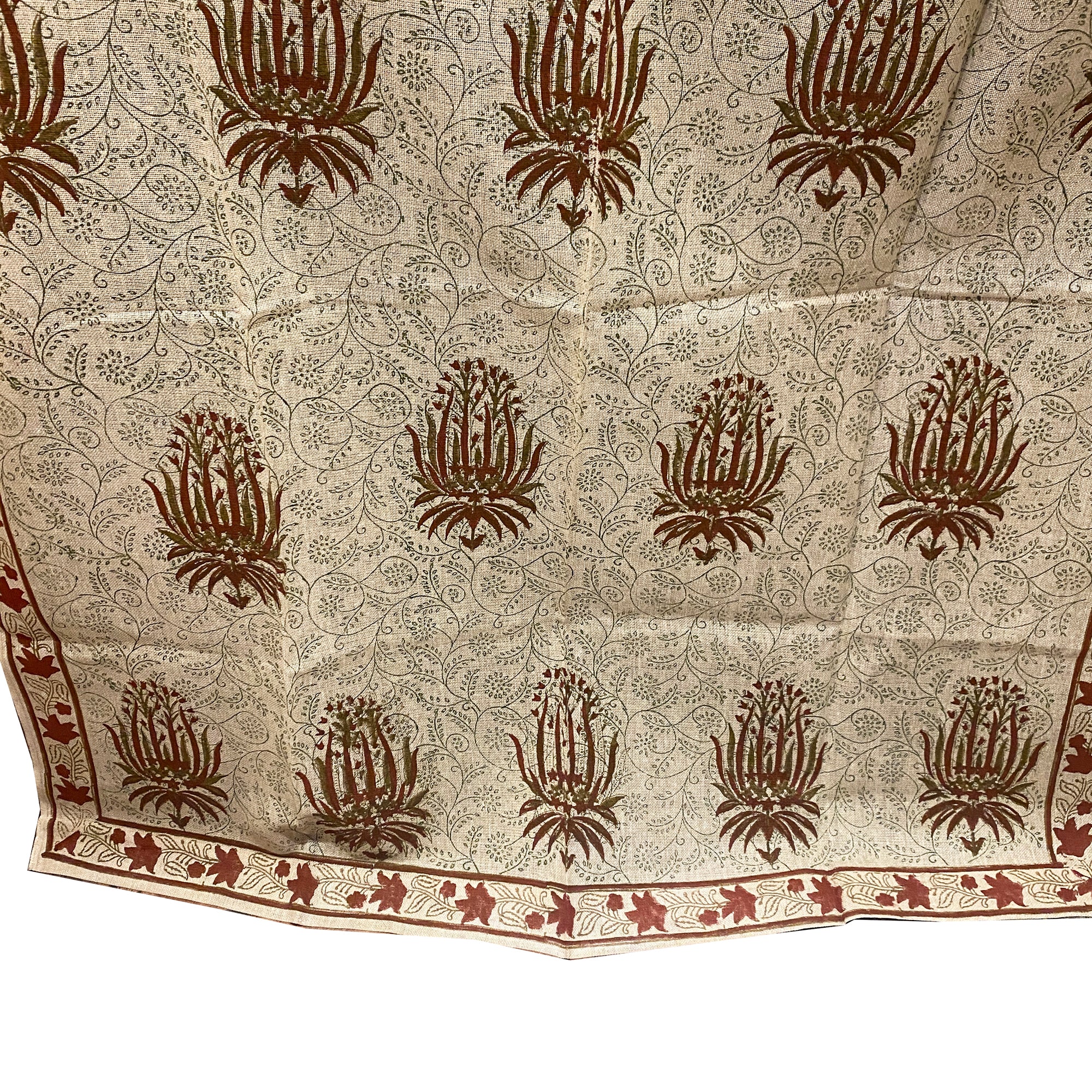 Jute Curtain Pairs- 4 Styles - Vintage India NYC