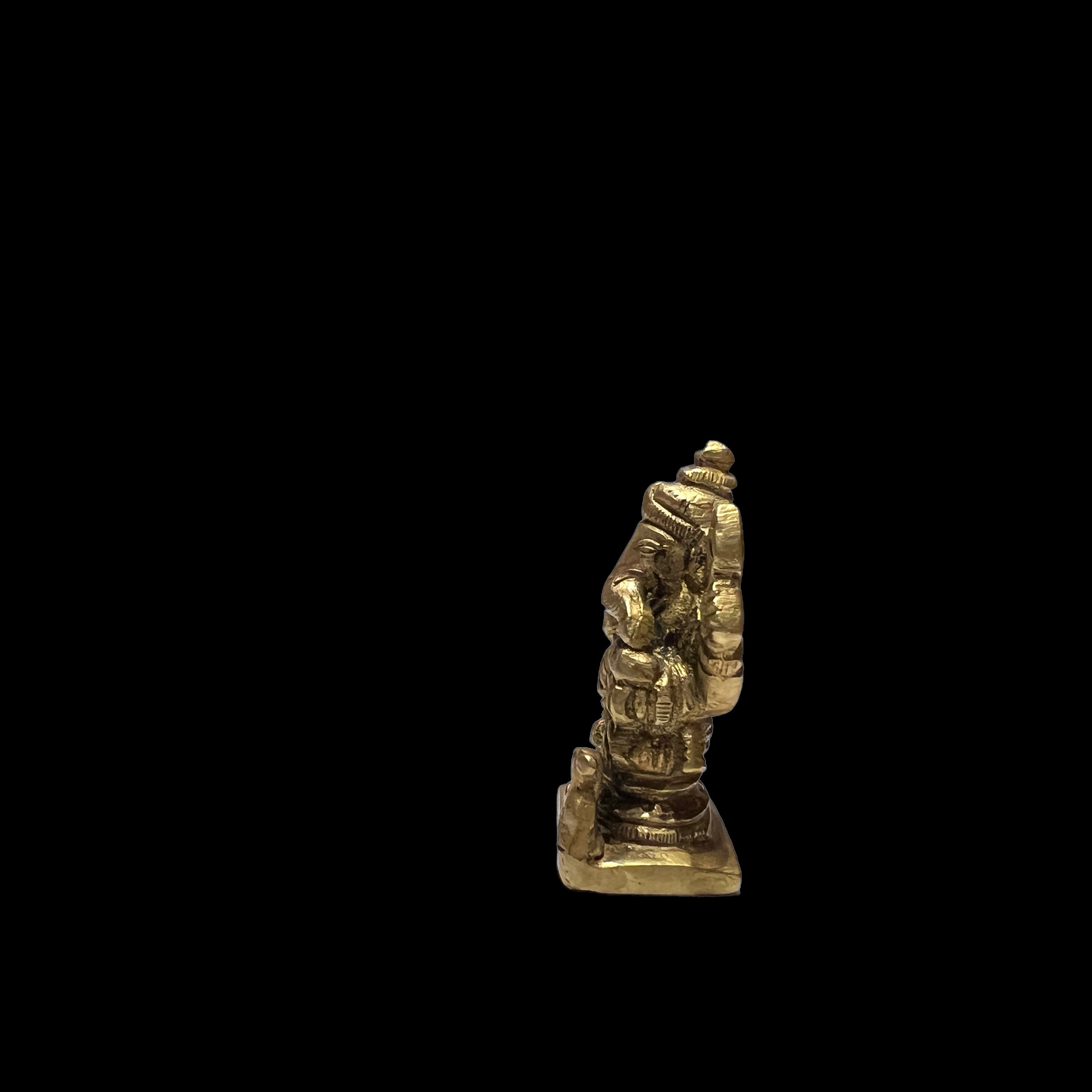 GM Bronze Ganesh 115 Statue - Vintage India NYC