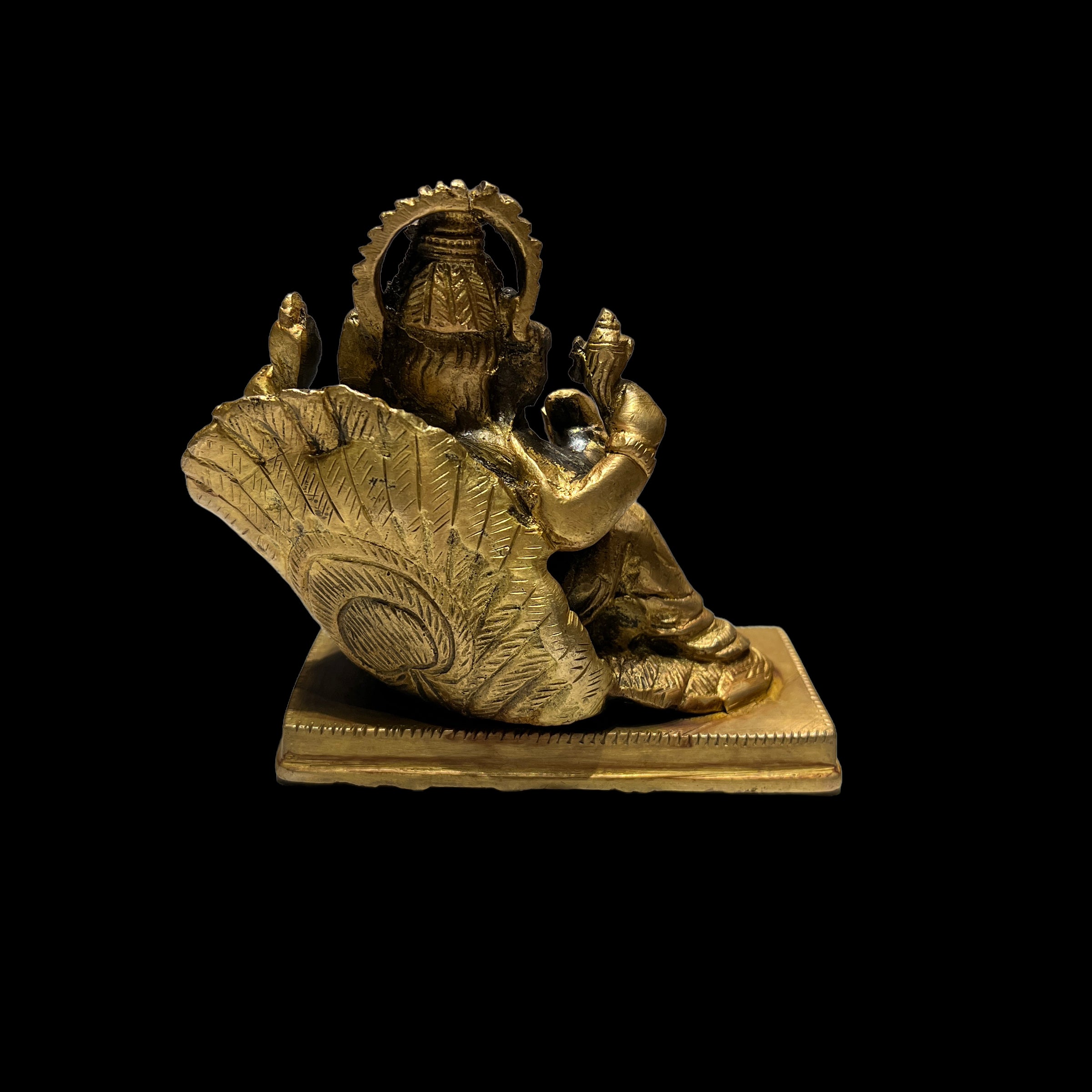 GM Bronze Ganesh 940 Statue - Vintage India NYC