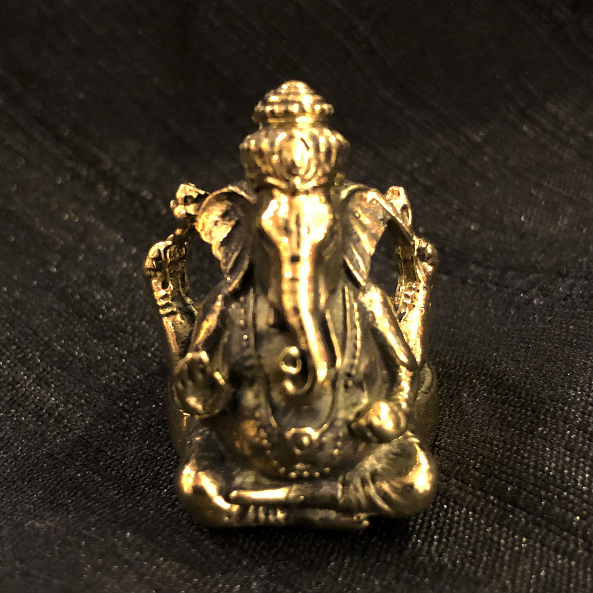 Brass Ganesha Rings - Vintage India NYC