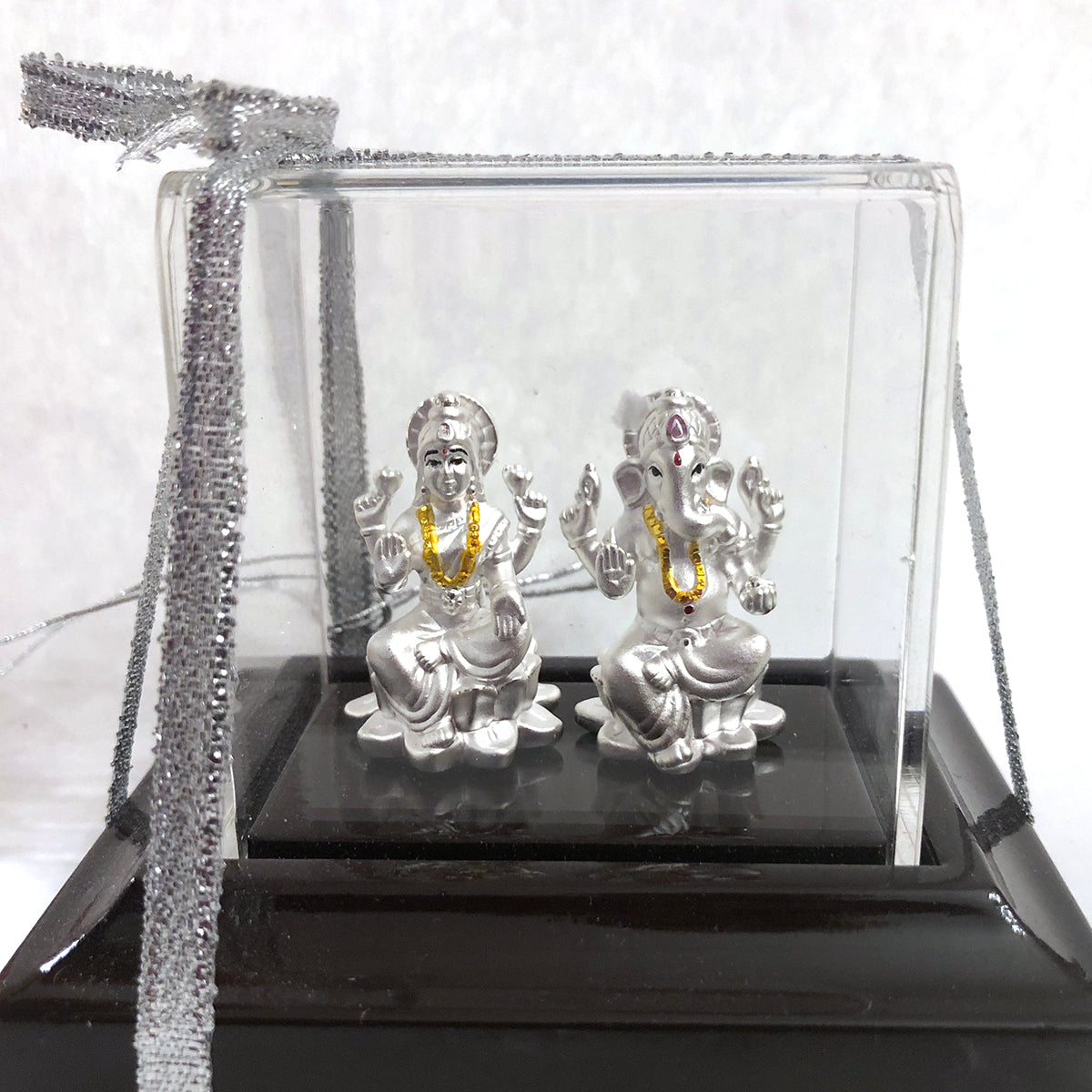 Silver Laxmi Ganesh 150 - Vintage India NYC
