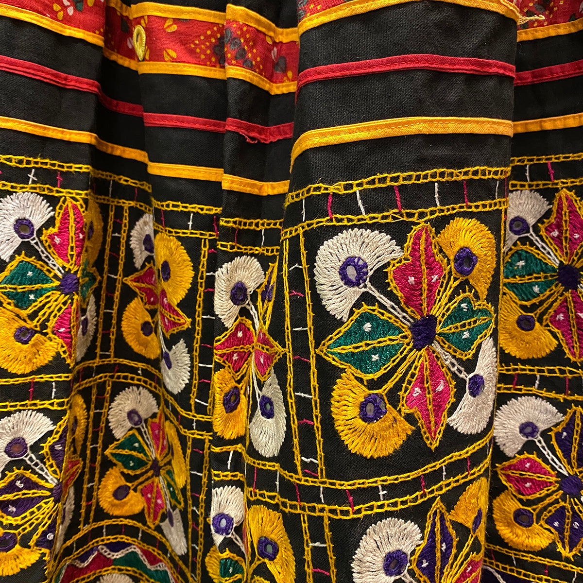 Vintage Garba Skirt 10 - Vintage India NYC