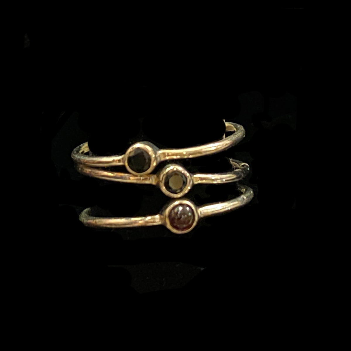 Garnet Ring - Vintage India NYC