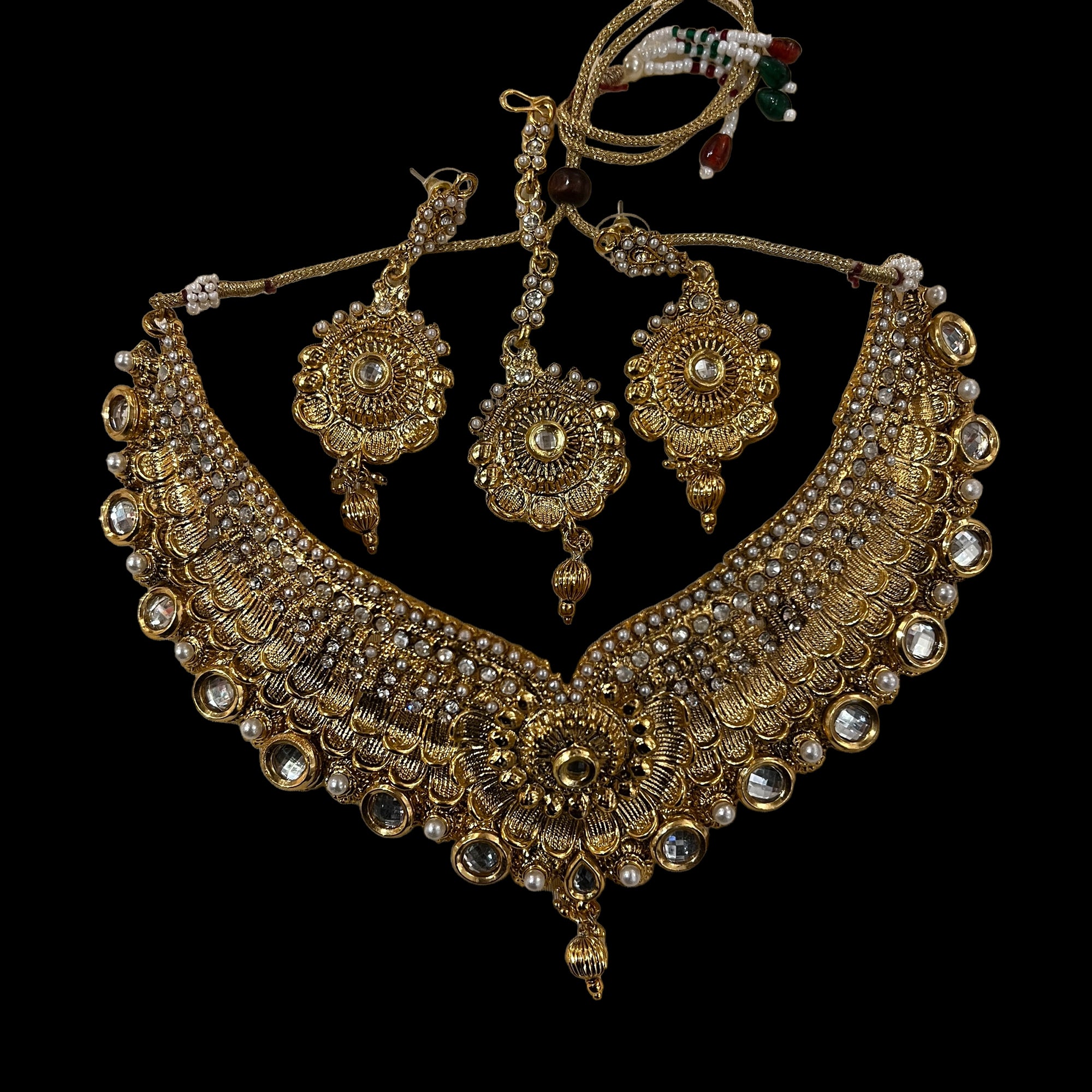 IF Gold Necklace Set - Vintage India NYC