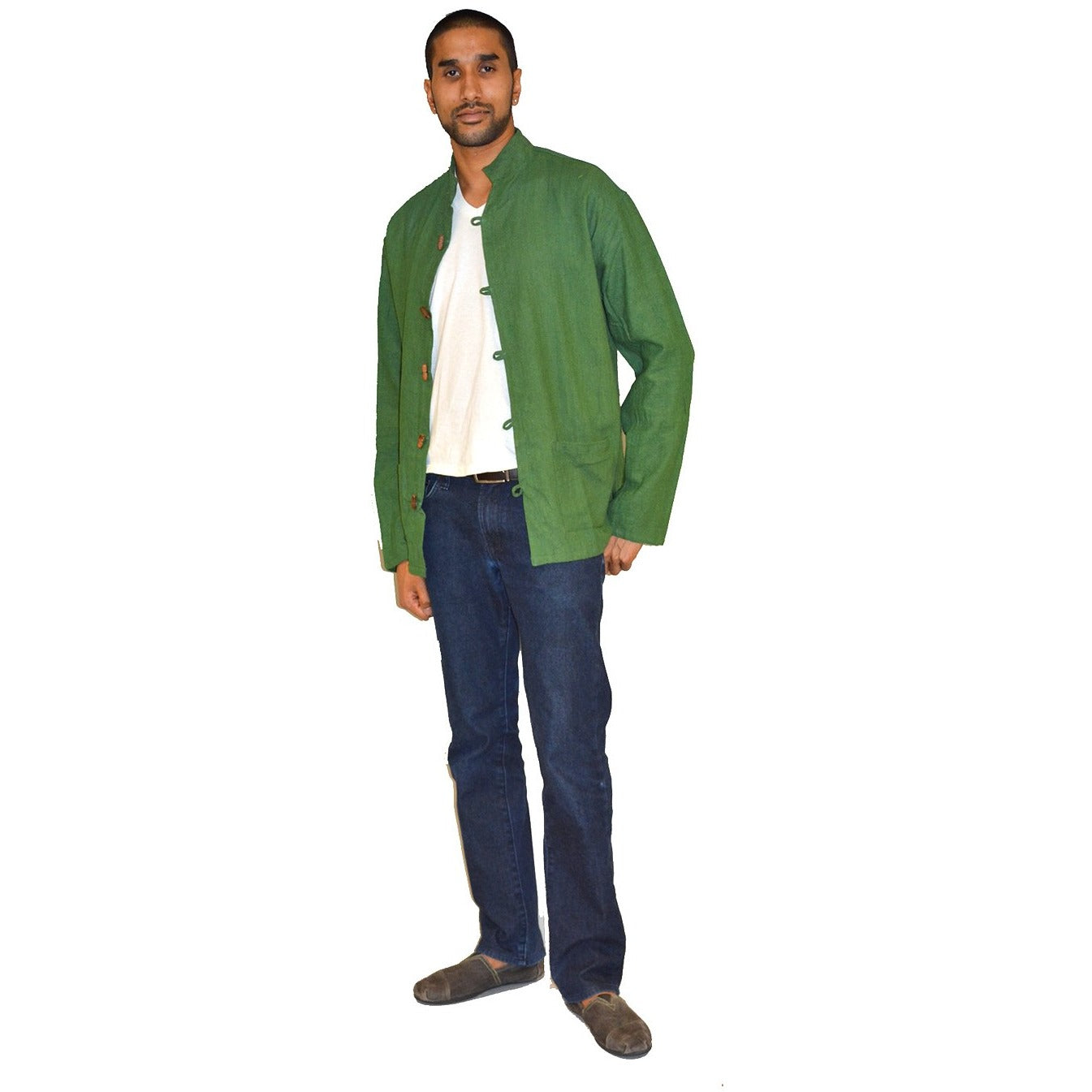 organic cotton short jacket - Vintage India NYC