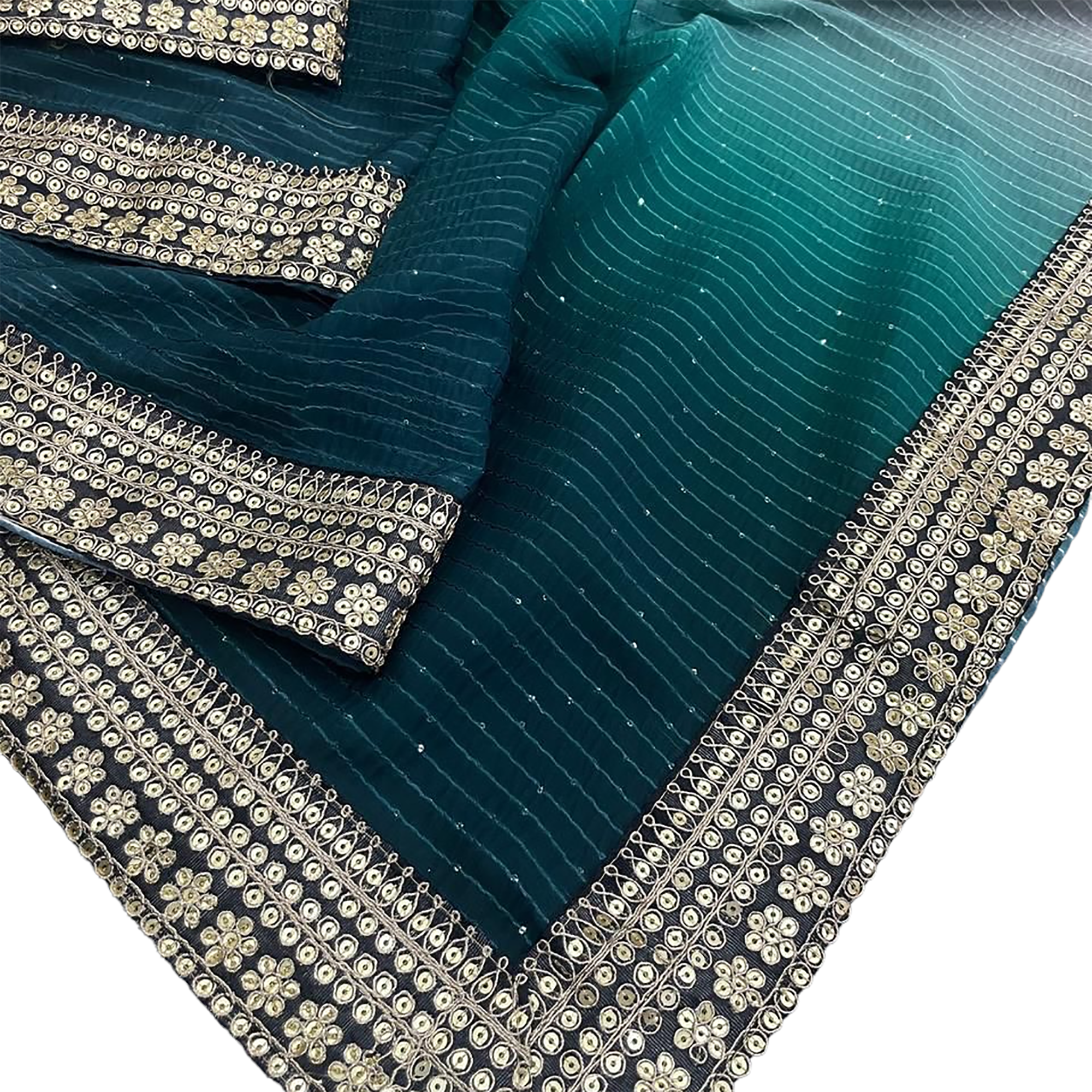Ombre Sarees-4 colors - Vintage India NYC