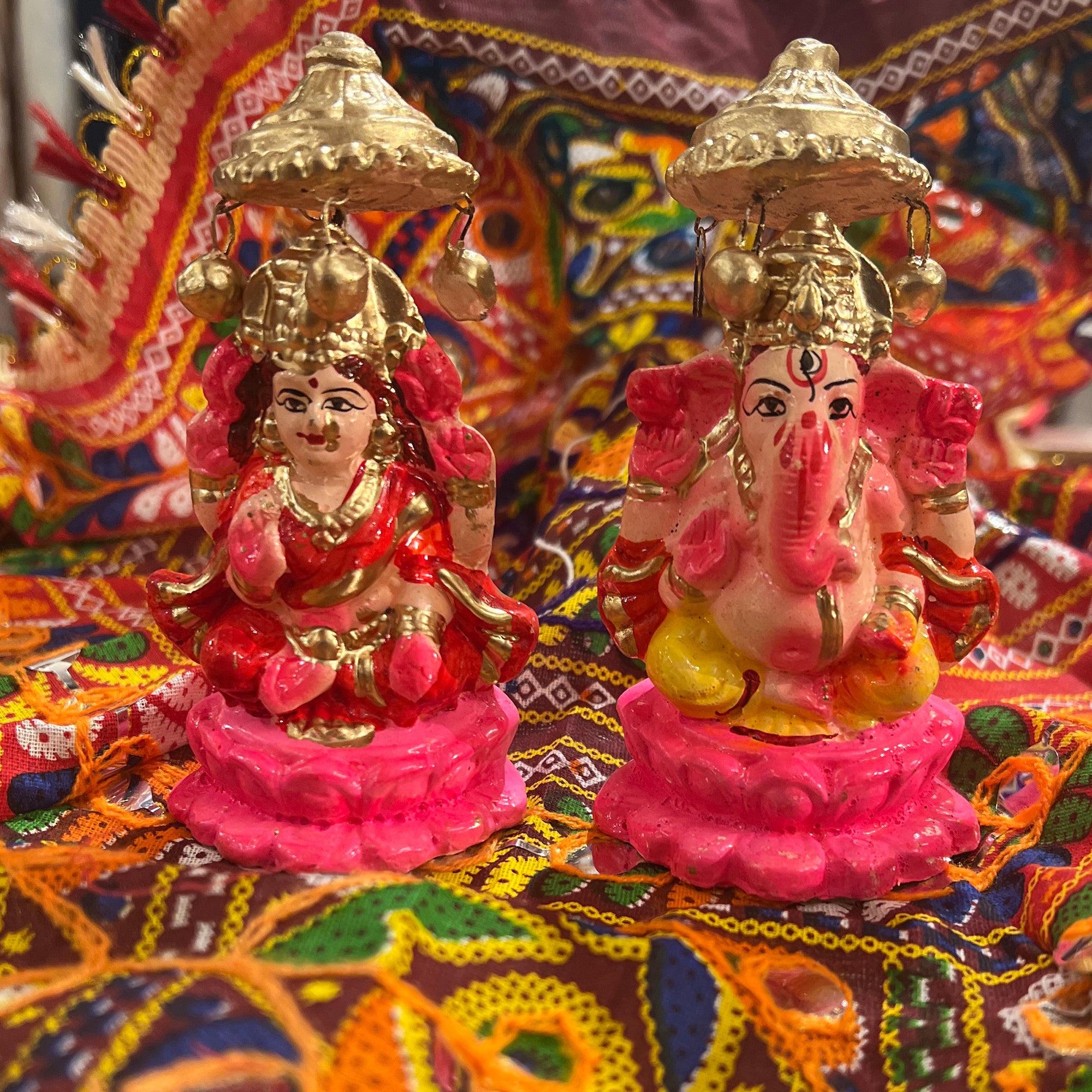 Lakshmi & Ganesh - Vintage India NYC