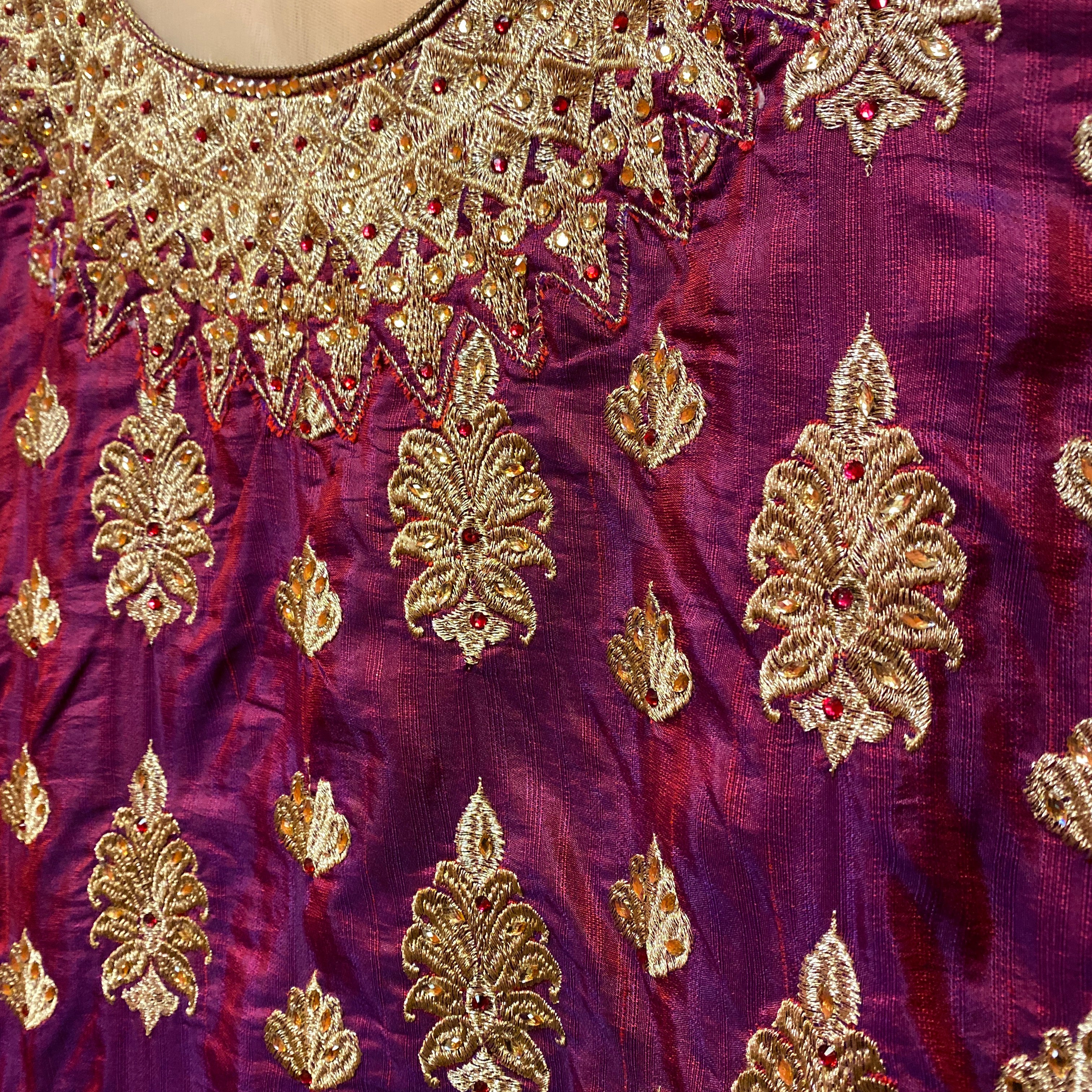 DT Salwar Set- 2 colors -Size 44+ - Vintage India NYC