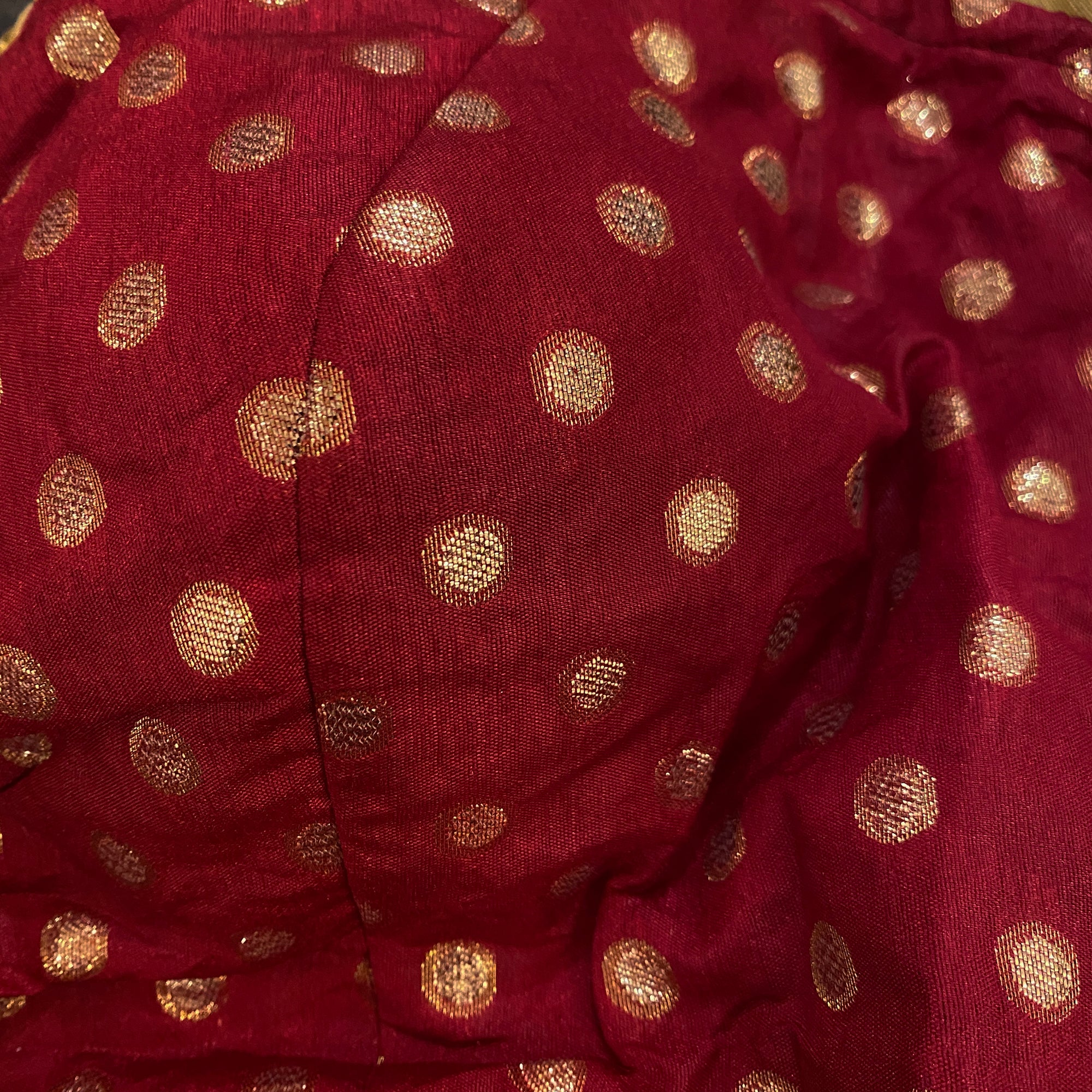 Brocade Saree Blouse-6 Colors - Vintage India NYC