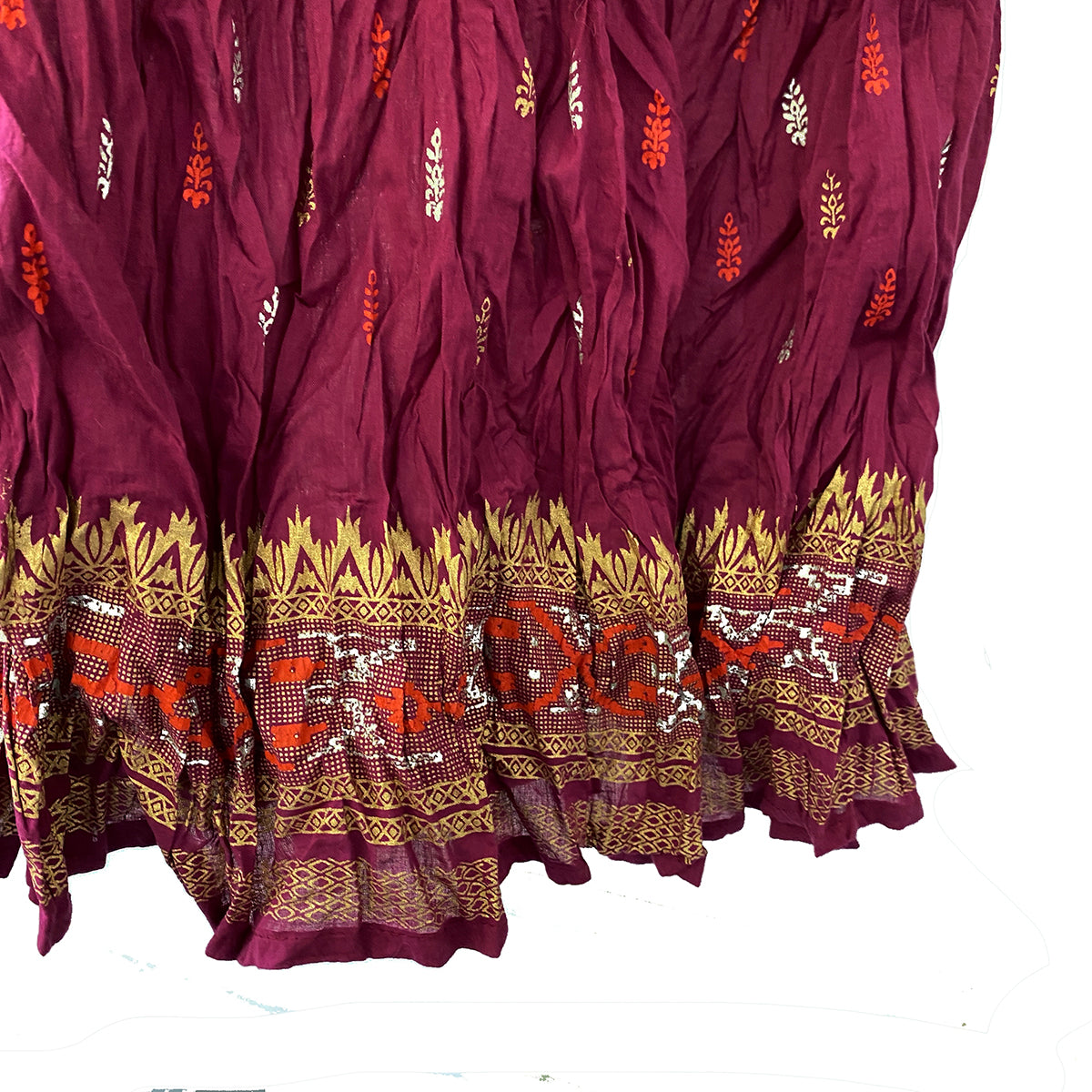 Indian Cotton Skirts-2 colors - Vintage India NYC