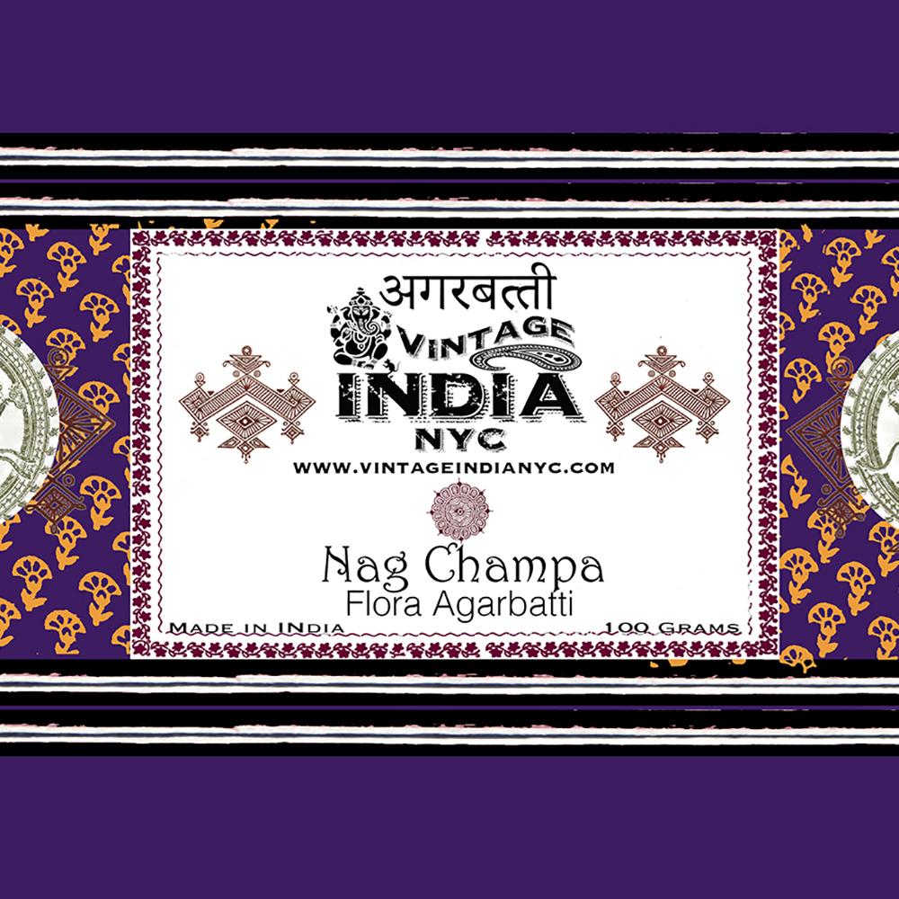 Handmade Organic Incense 15 grams - Vintage India NYC