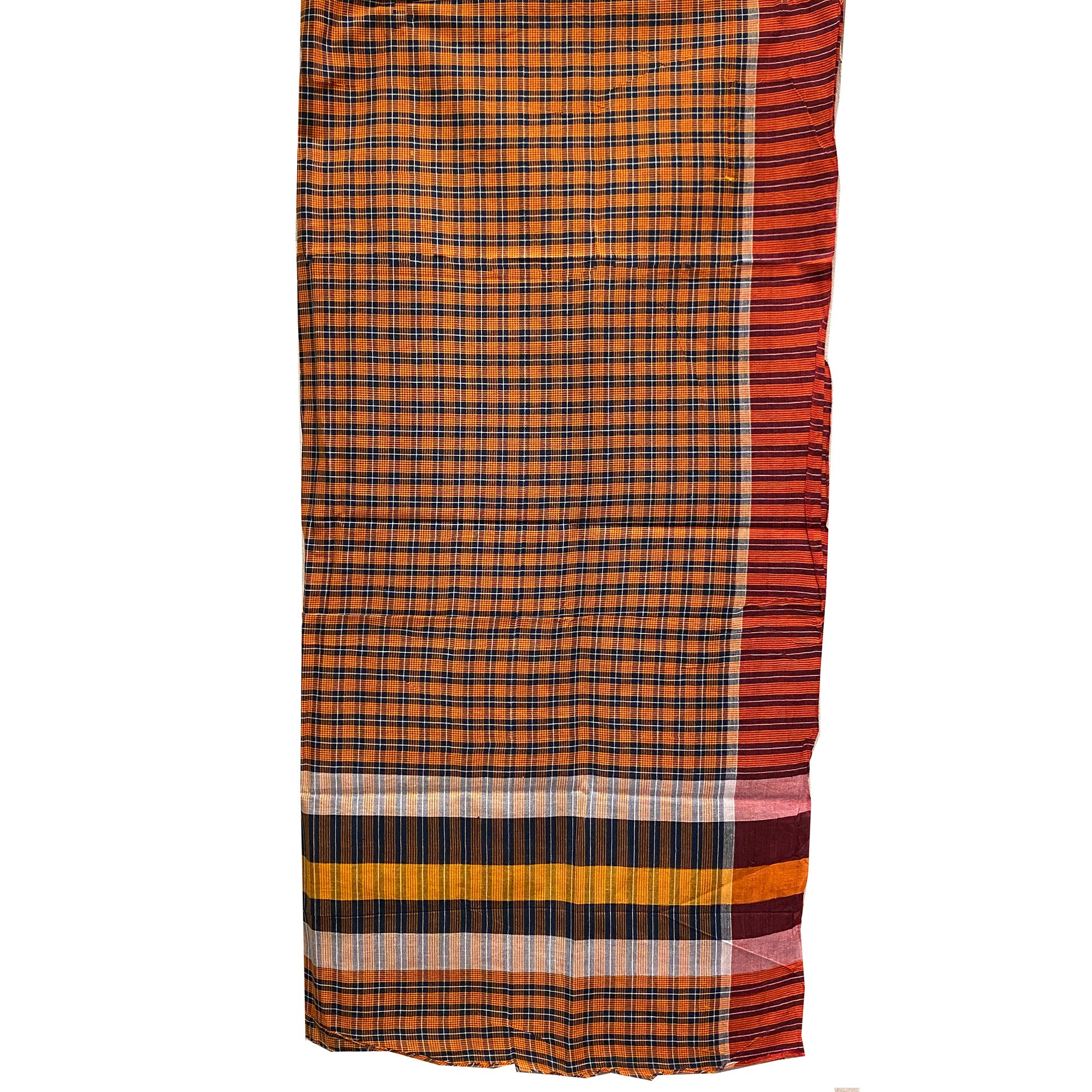 Plaid Gamcha Towel - Vintage India NYC