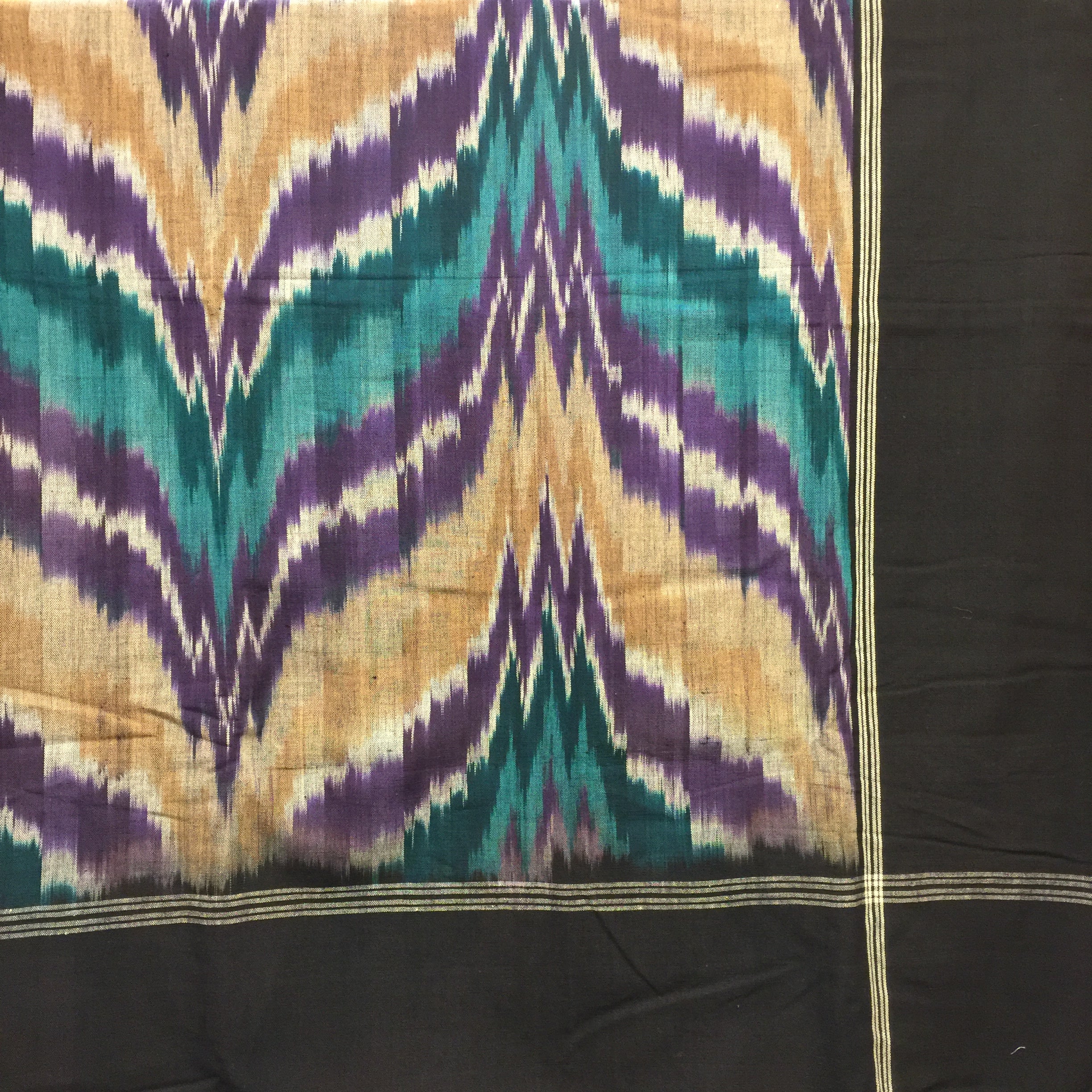 Ikat Bedcover/Tablecloth - Vintage India NYC