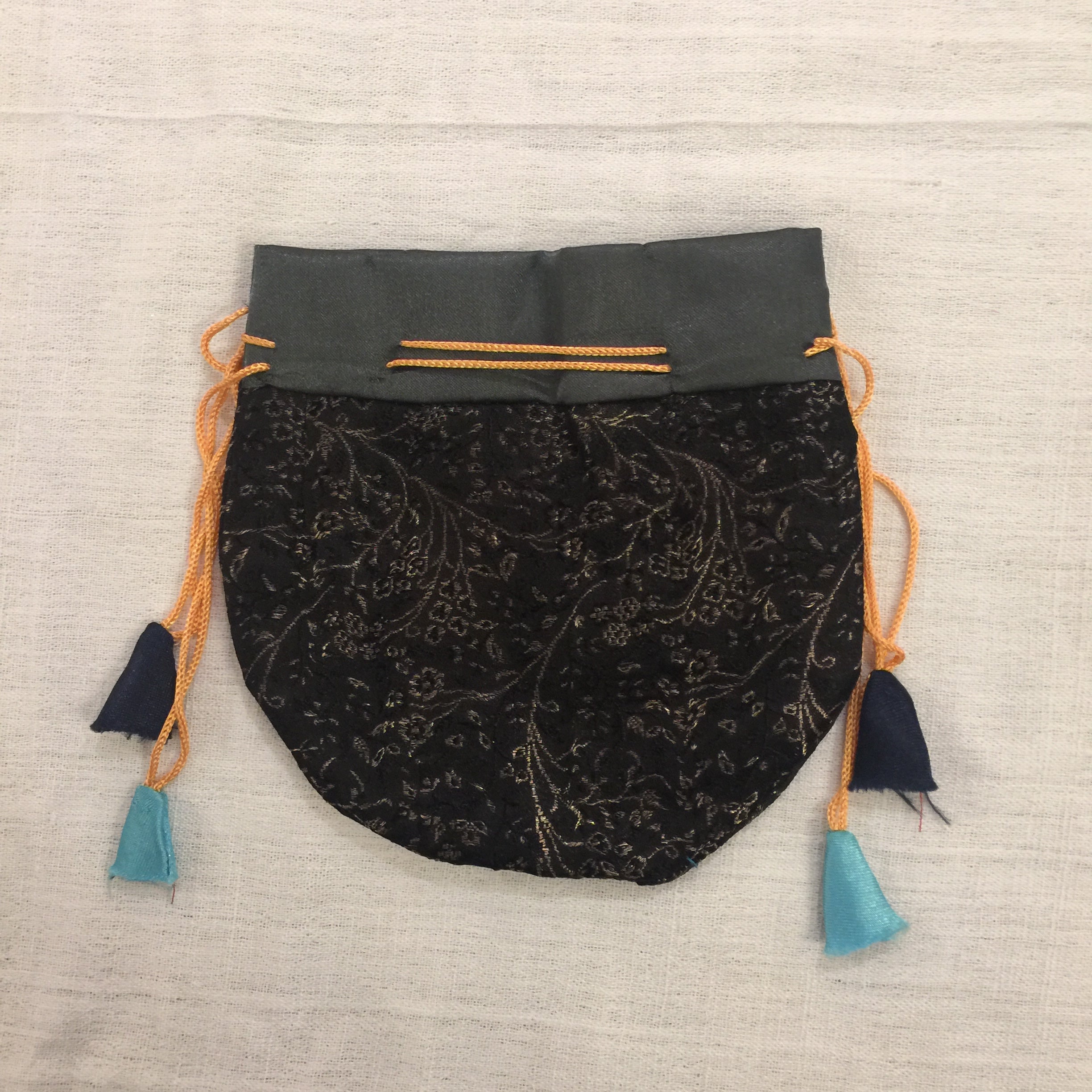 DB Sari pouch Lg - Vintage India NYC