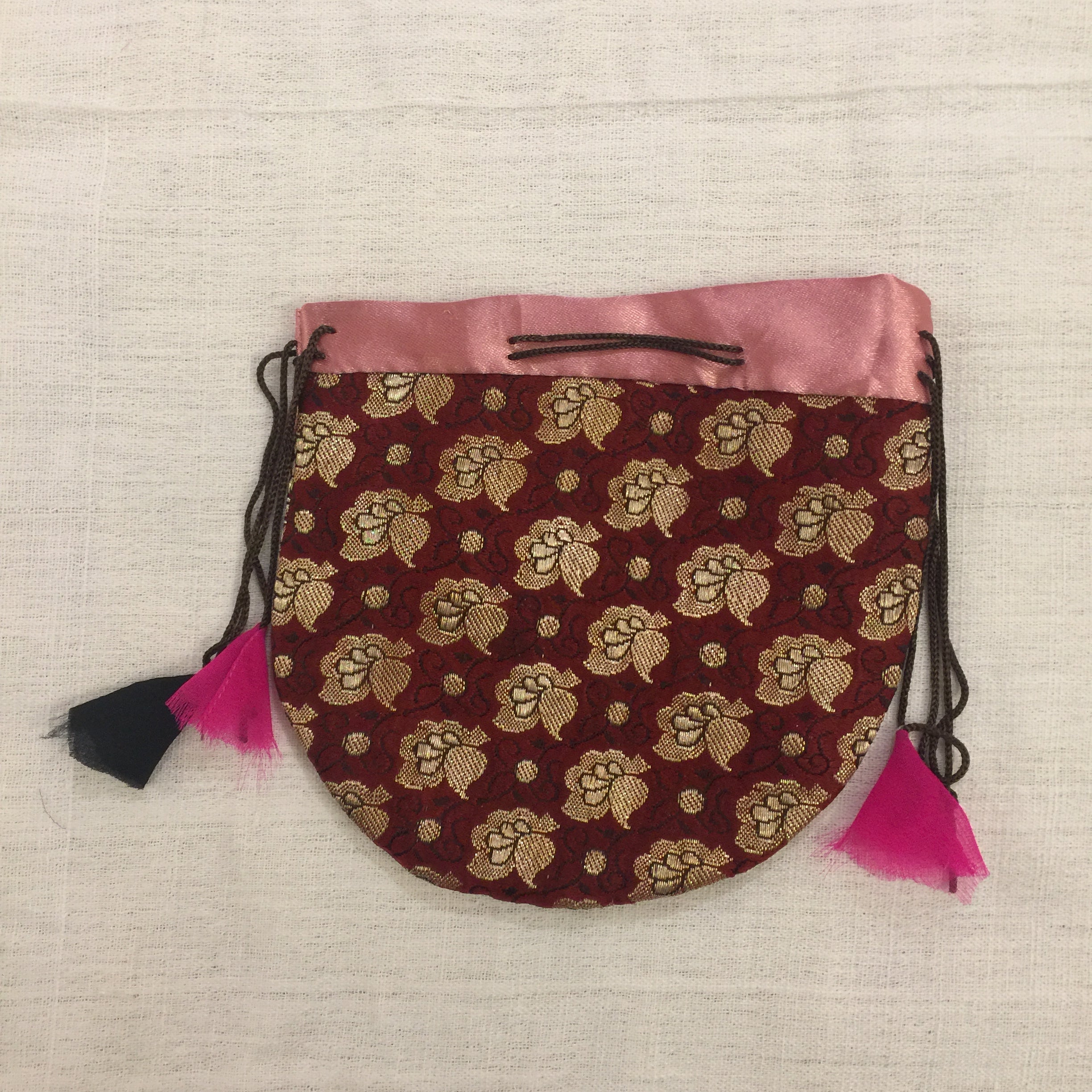 DB Sari pouch Lg - Vintage India NYC