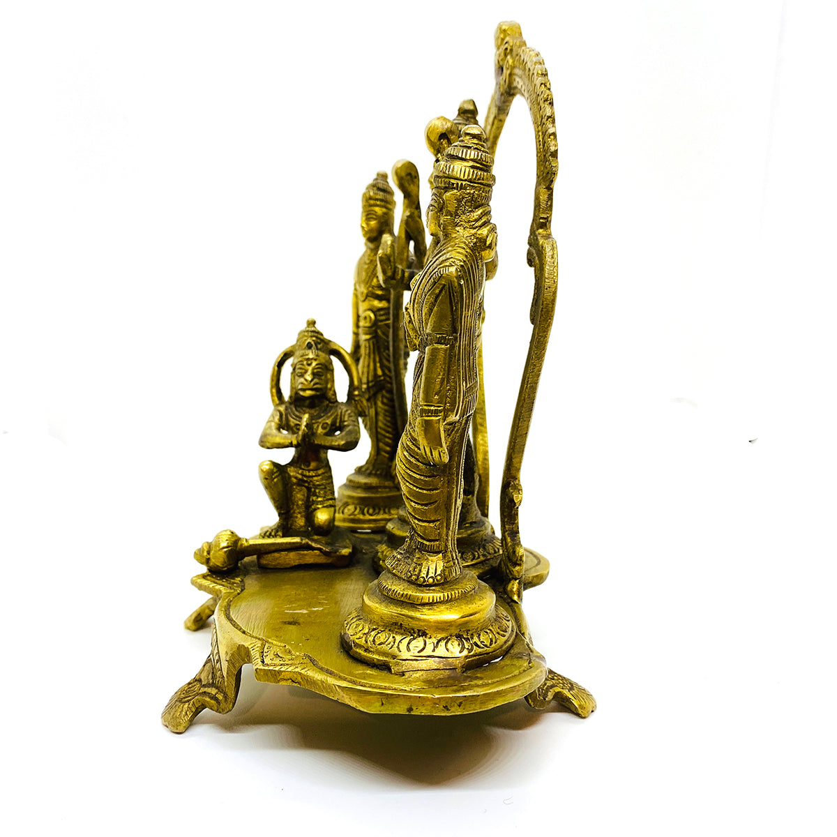 GM Brass Ram Dabar 6 inches - Vintage India NYC