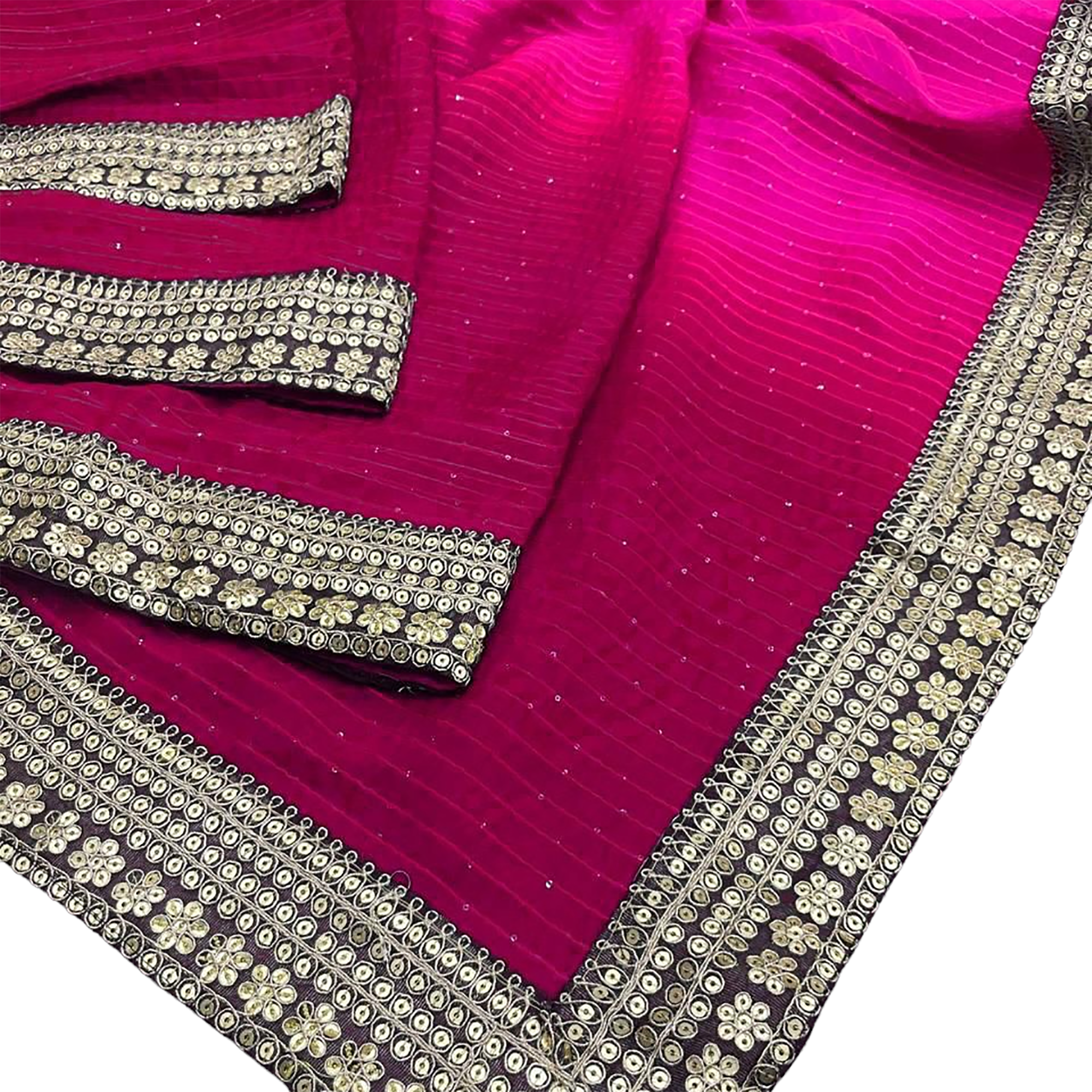 Ombre Sarees-4 colors - Vintage India NYC