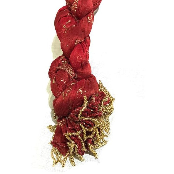 BN chiffon block print scarf - Vintage India NYC