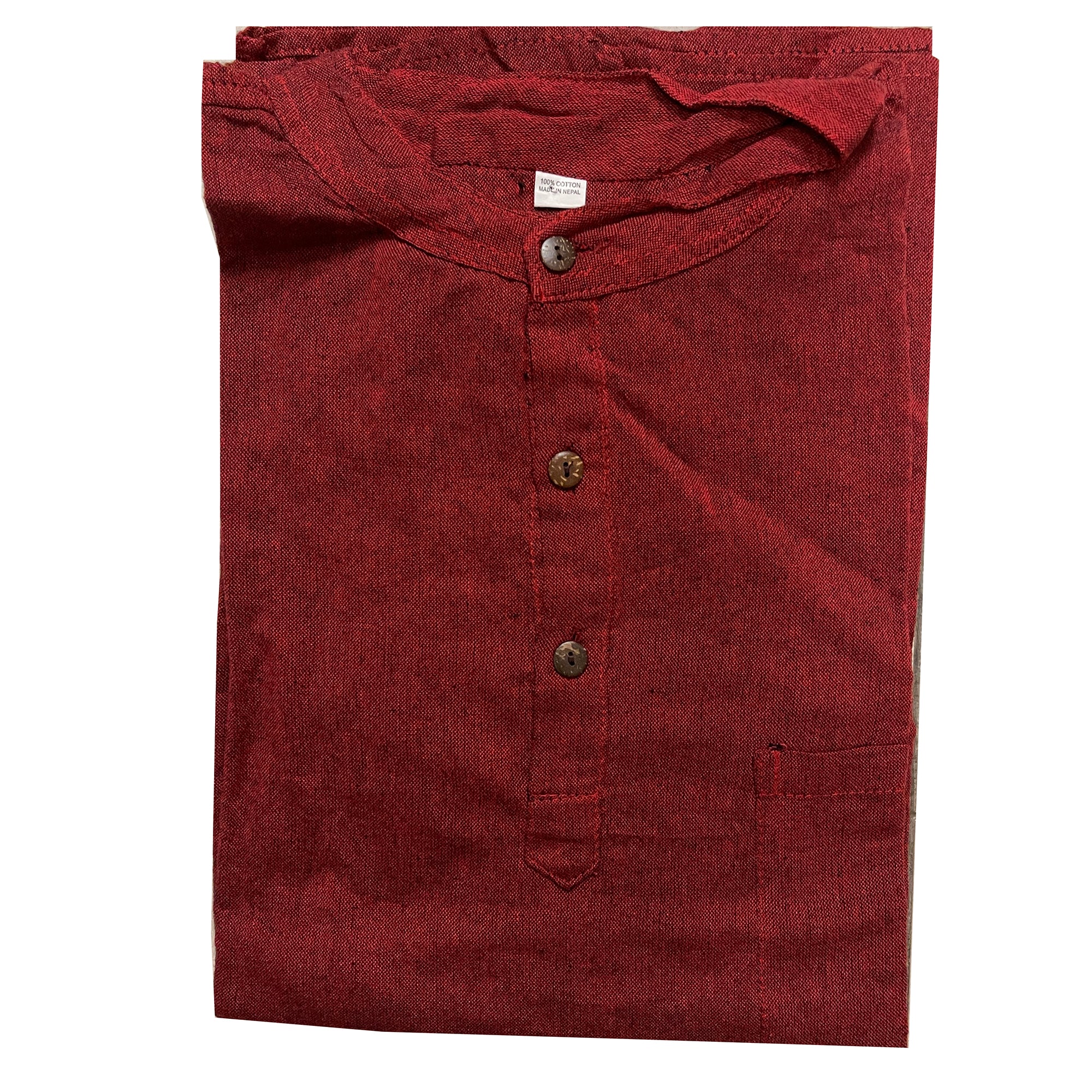 Thin Nepali cotton shirt-10 Colors - Vintage India NYC