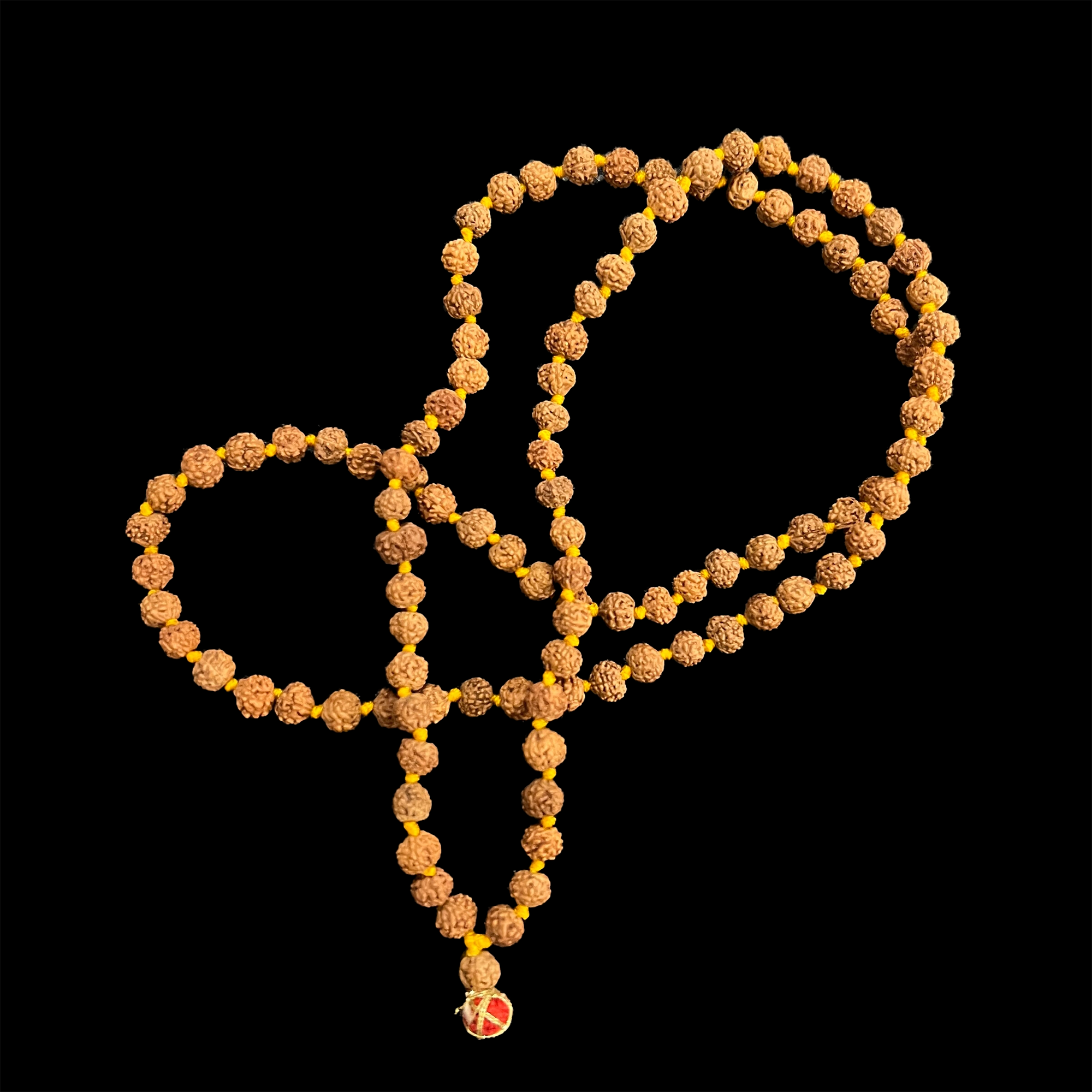 Rudraksha Med 108 Beads-5 sizes - Vintage India NYC