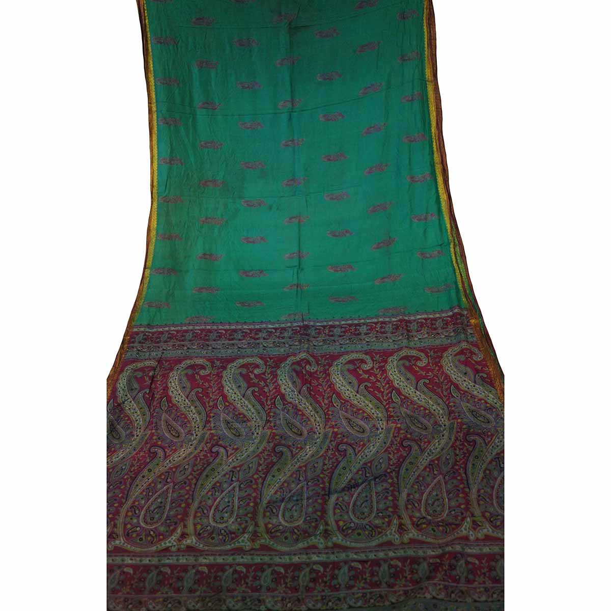 Silk Saree 1742 - Vintage India NYC