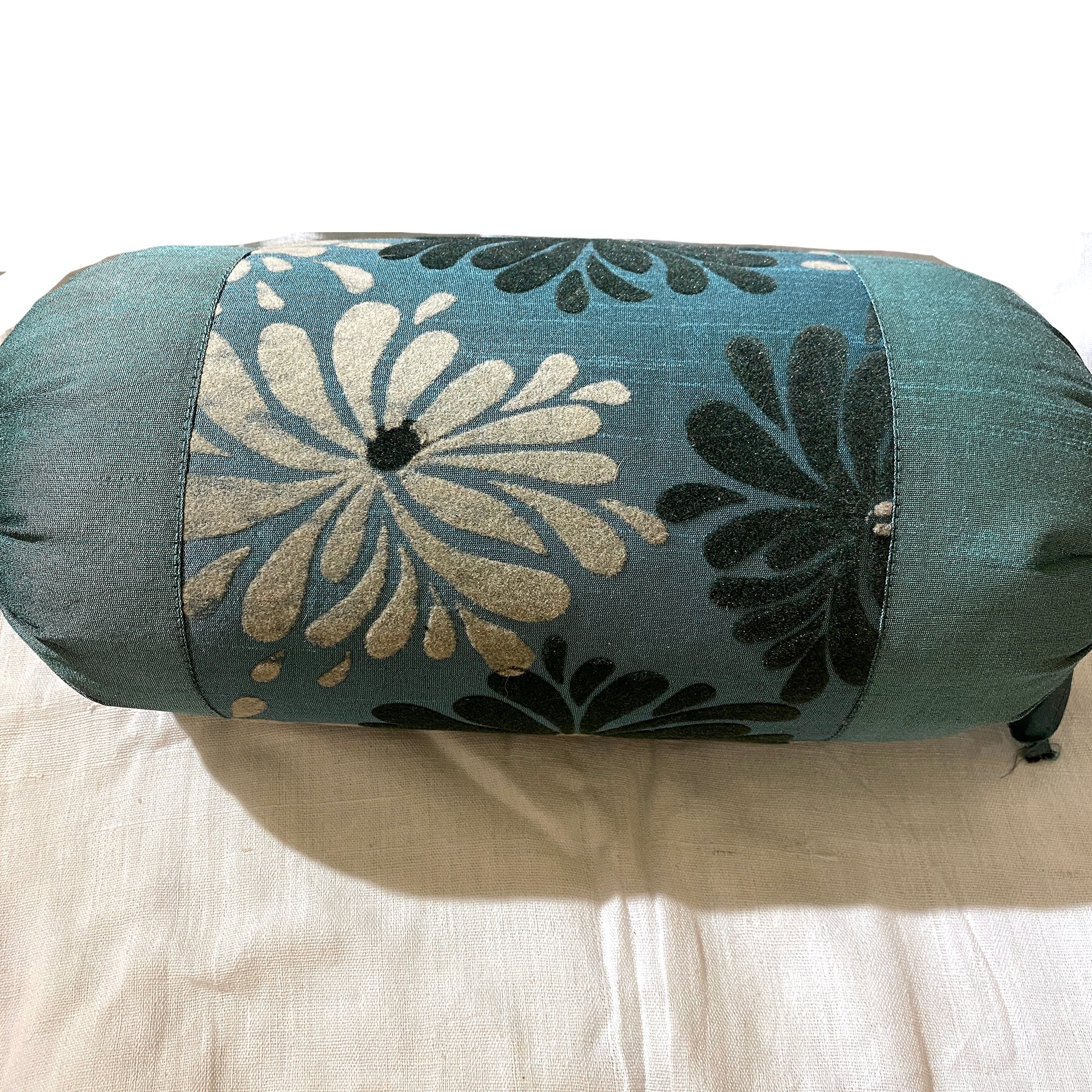 Small Bolster Pillows w/ Insert - Vintage India NYC