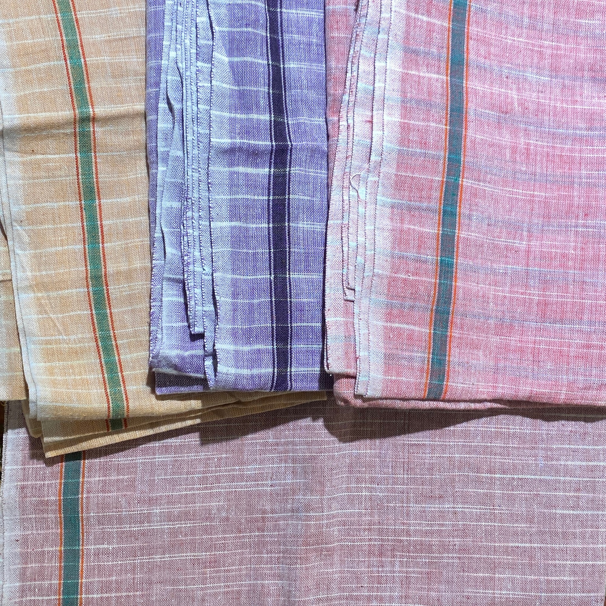 Stripe Gamchha Towel - Vintage India NYC