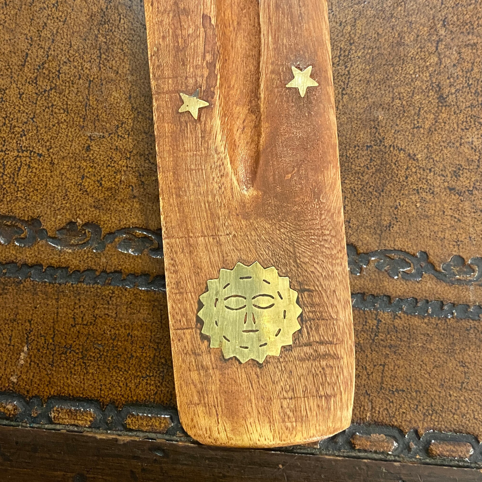 Handmade Stick Wooden Incense Holder - Vintage India NYC