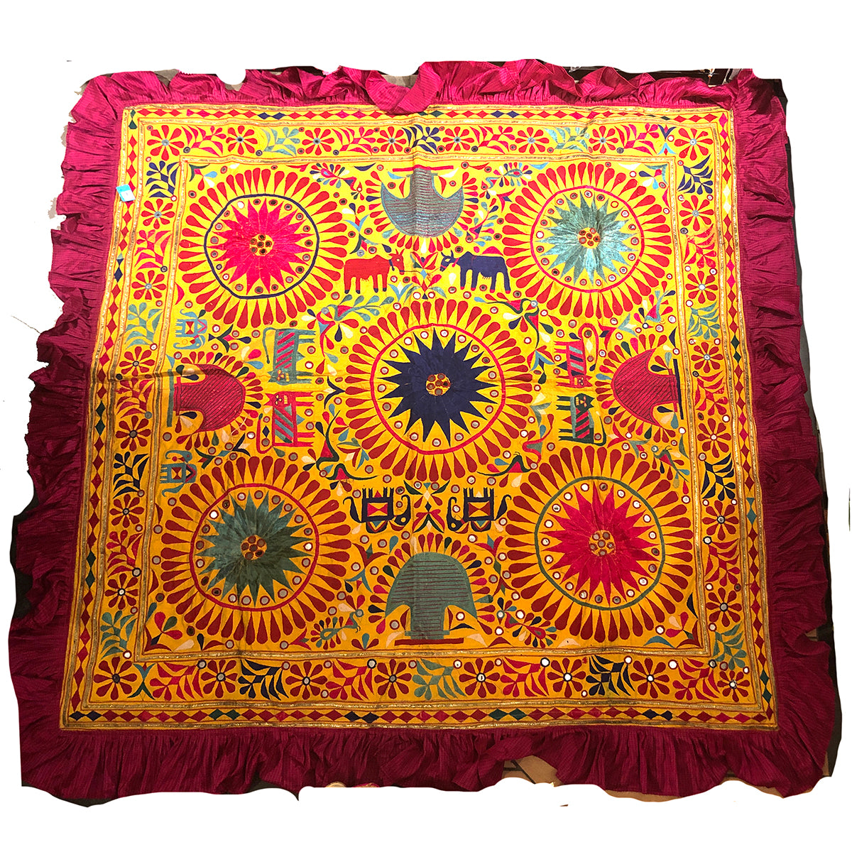 Vintage Handmade Tapesty - Vintage India NYC