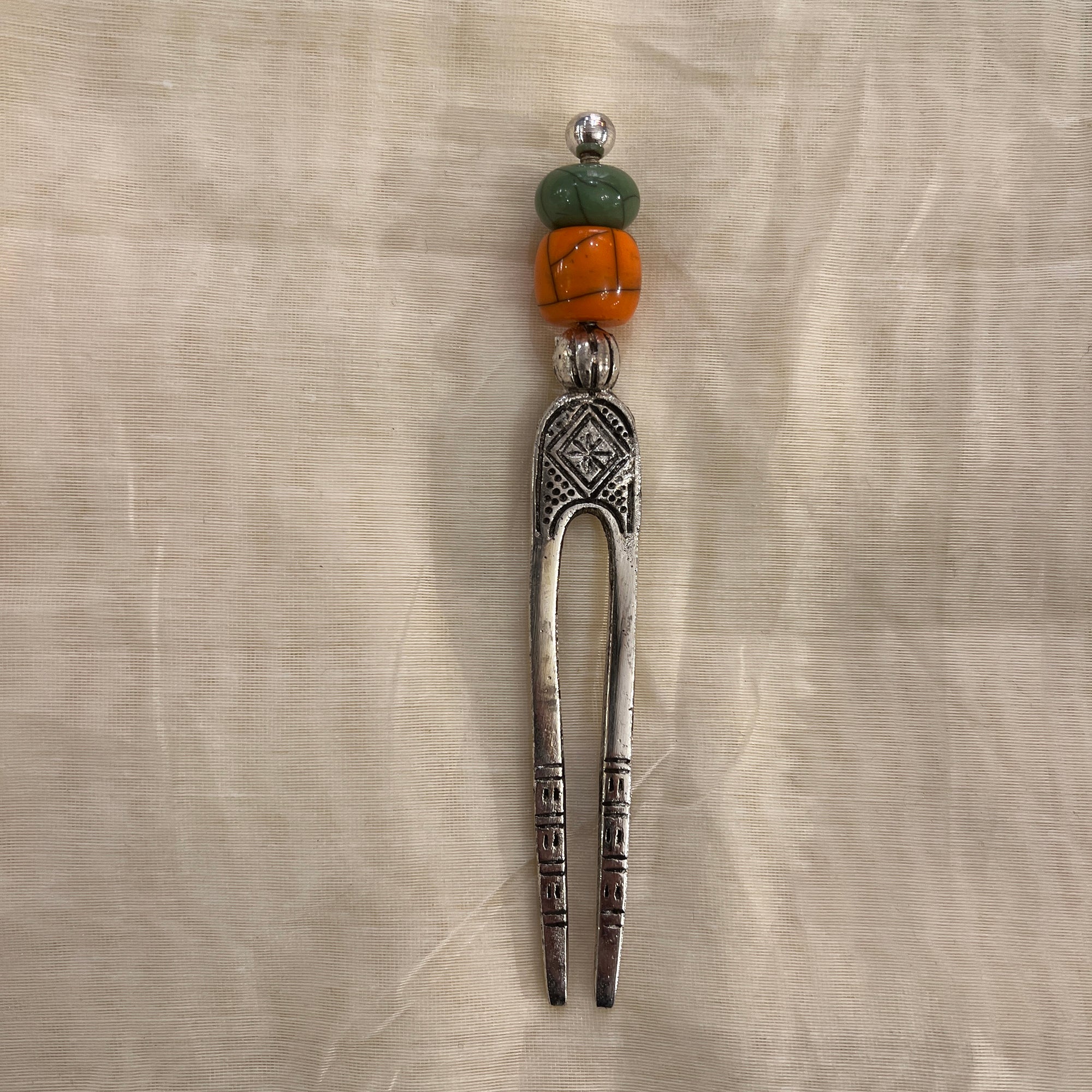 Juda Hair Pin-2 Styles - Vintage India NYC