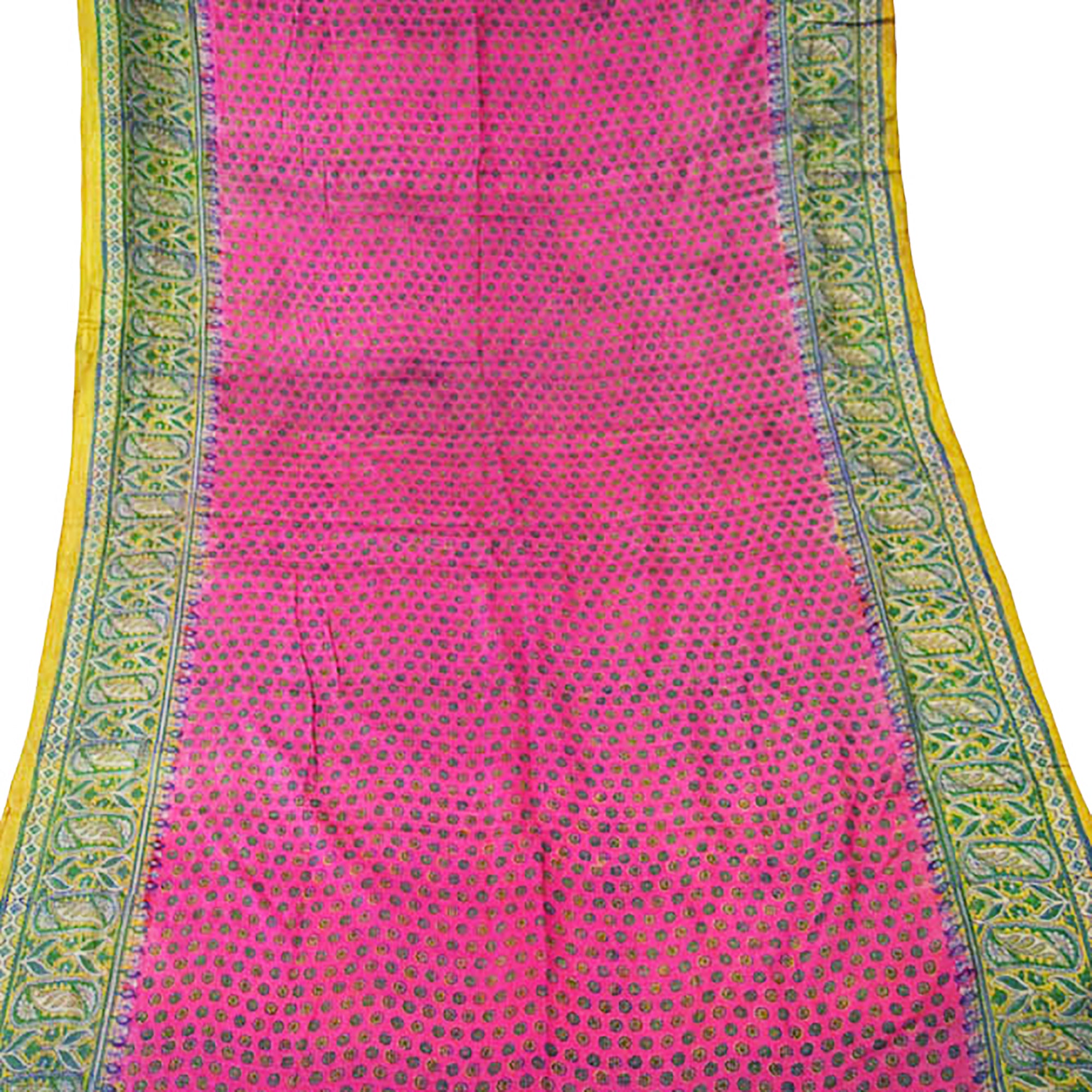 Vintage Silk Saree 1326 - Vintage India NYC