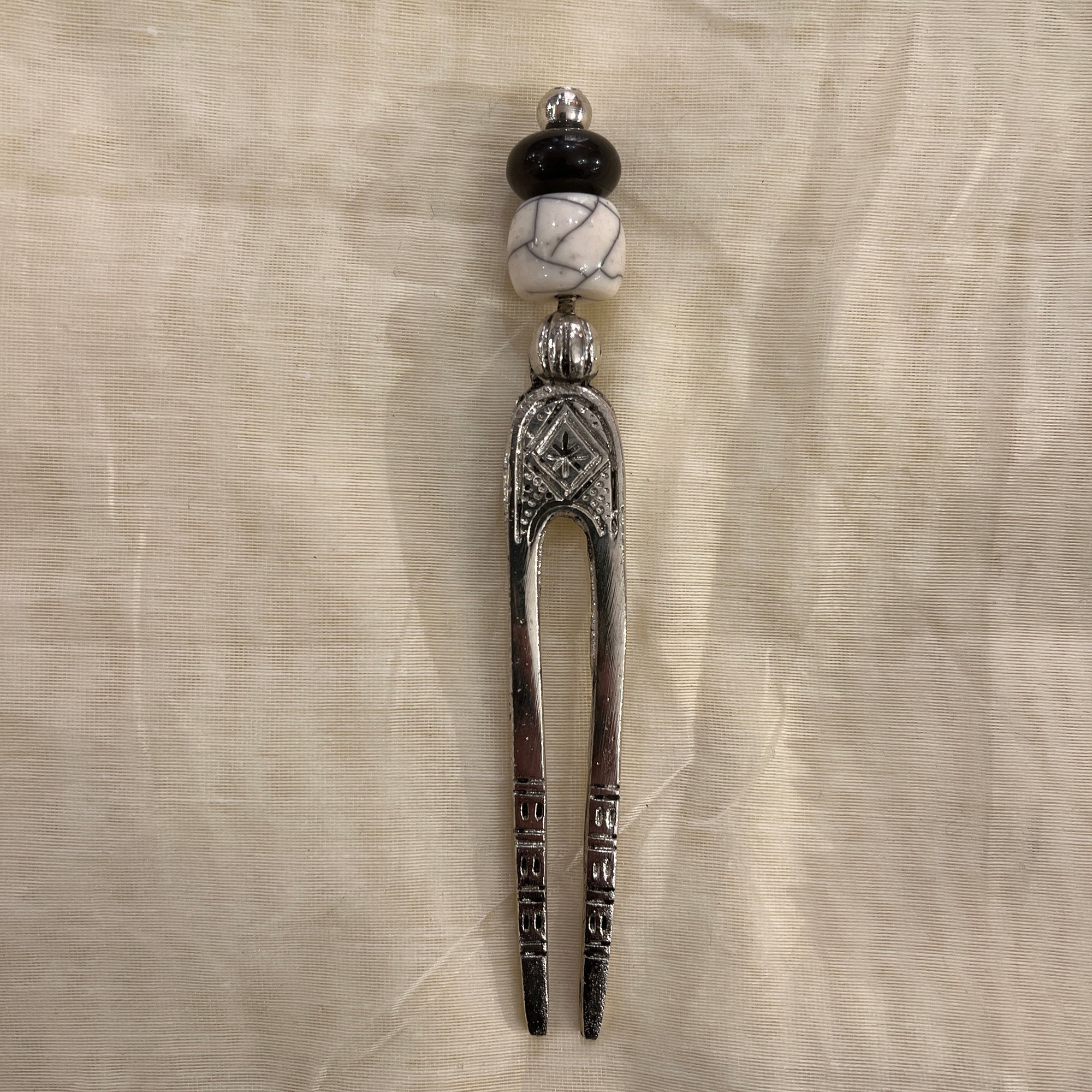 Juda Hair Pin-2 Styles - Vintage India NYC